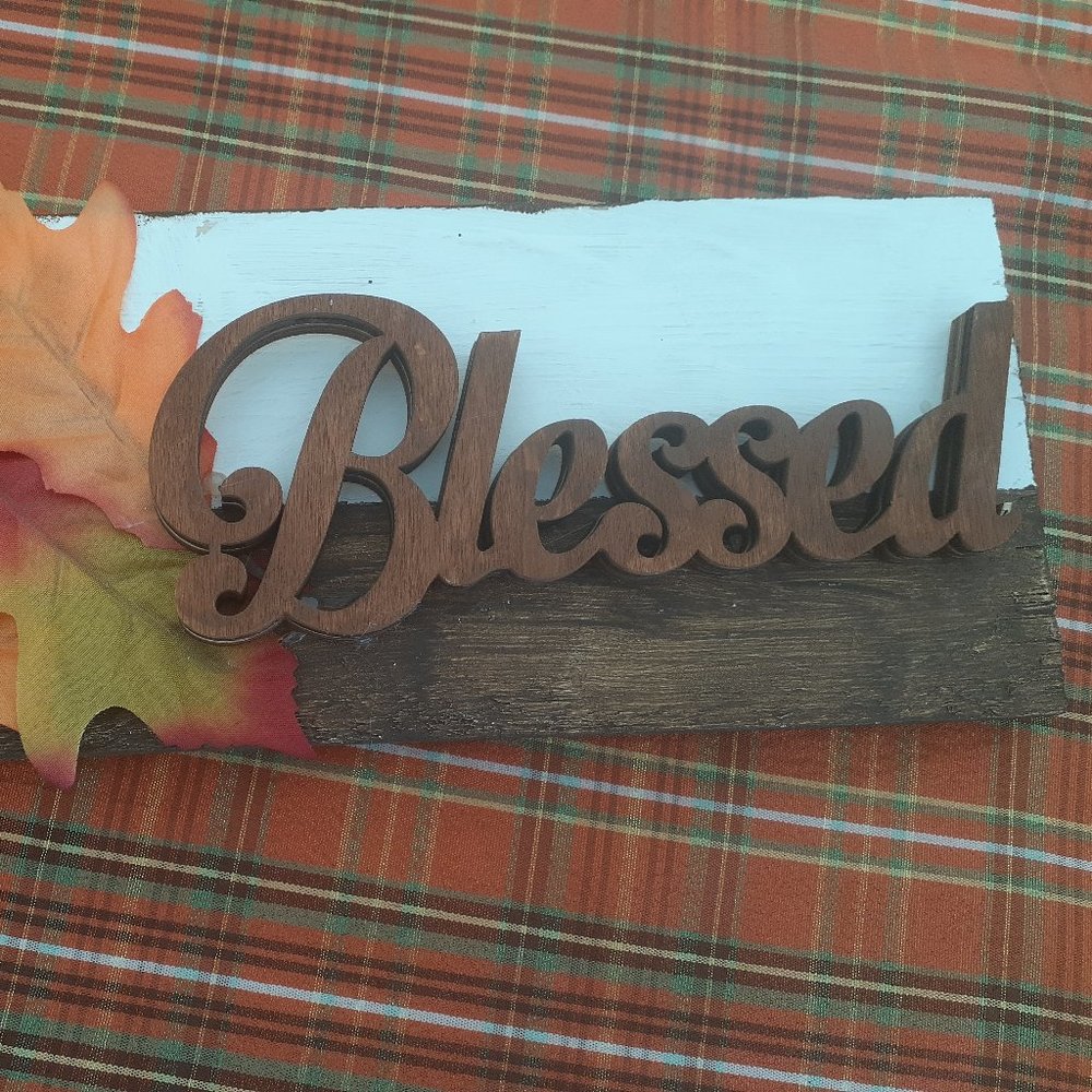 Fall blessed sign